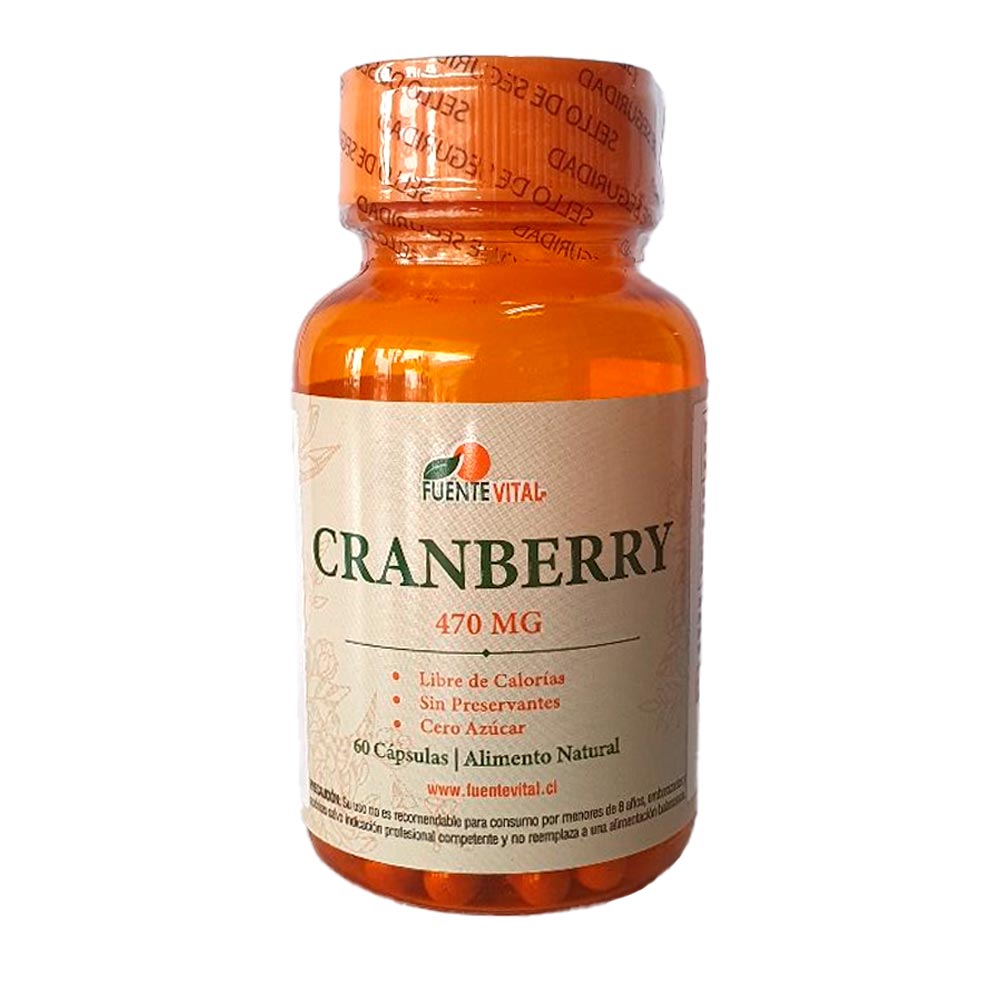 Cranberry en capsulas - Fuente vital