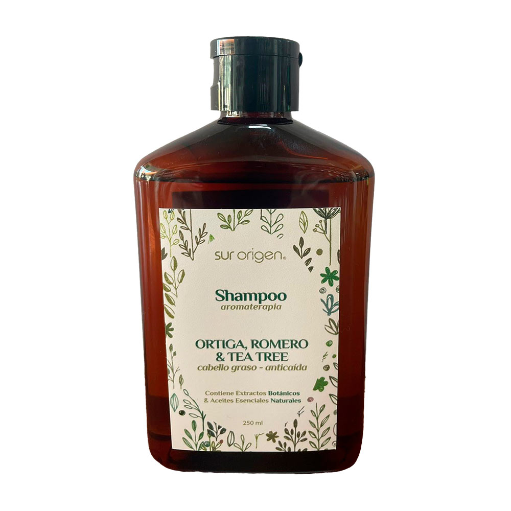 Shampoo Natural Ortiga, Romero & Tea Tree - Click en la imagen para cerrar