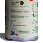 Leche Vegetal de Coco en Polvo 200 grs. - VeggiMilk Coco